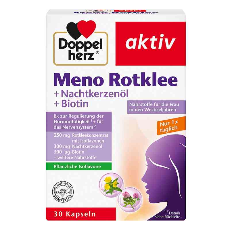 Doppelherz Meno Rotklee+nachtkerzenöl+biotin Kapsel (n) 30 stk von Queisser Pharma GmbH & Co. KG PZN 04042018
