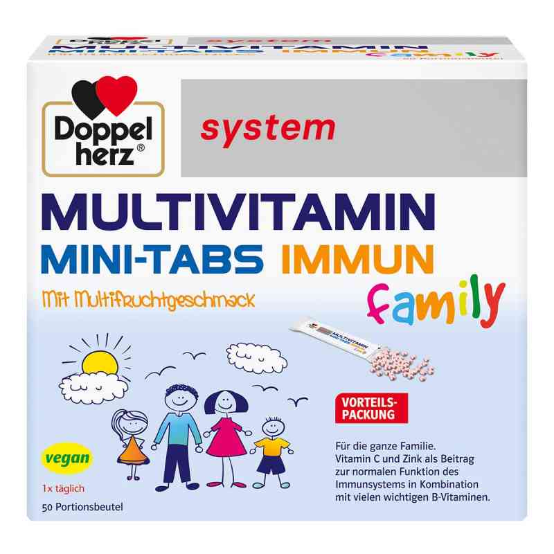 Doppelherz Multivitamin Mini-Tabs Family System 50 stk von Queisser Pharma GmbH & Co. KG PZN 19962322
