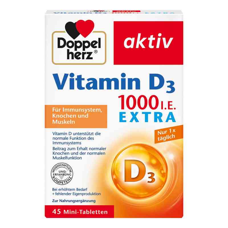 Doppelherz Vitamin D 1.000 I.e. Extra Tabletten 45 stk von Queisser Pharma GmbH & Co. KG PZN 10556885