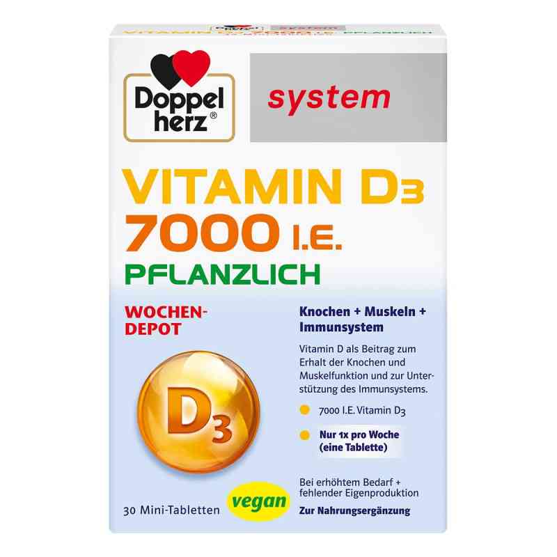 Doppelherz Vitamin D3 7000 I.e. Pflanzlich Sys.tab 30 stk von Queisser Pharma GmbH & Co. KG PZN 19413093