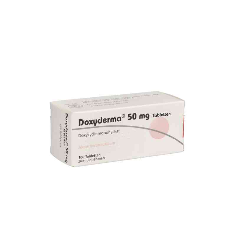 Doxyderma 50 Tabletten 100 stk von DERMAPHARM AG PZN 04972444
