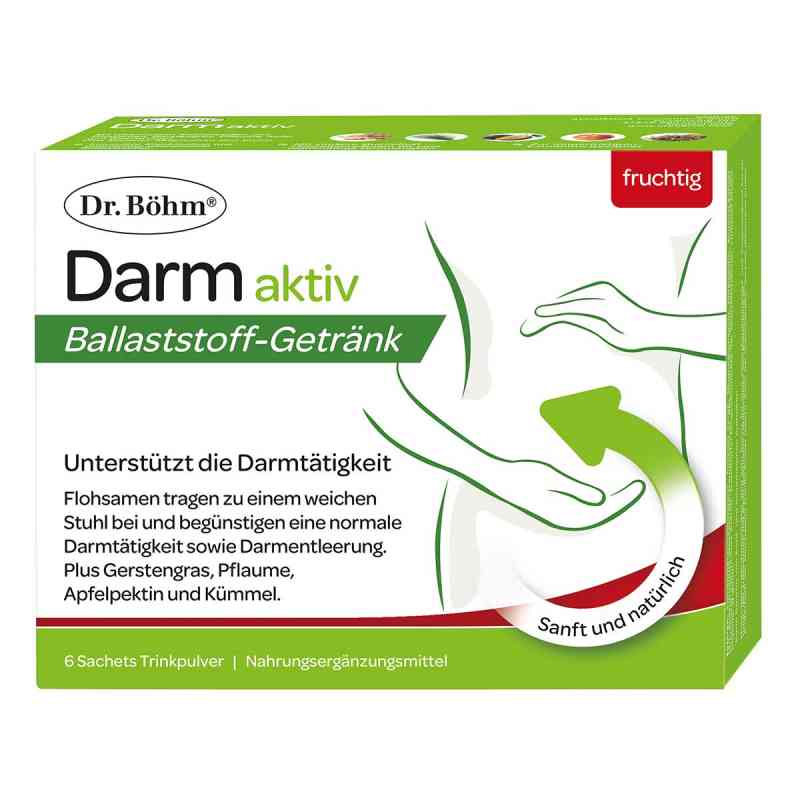 Dr. Böhm Darm Aktiv Pulver 6X6.3 g von Apomedica Pharmazeutische Produkte GmbH PZN 19251696