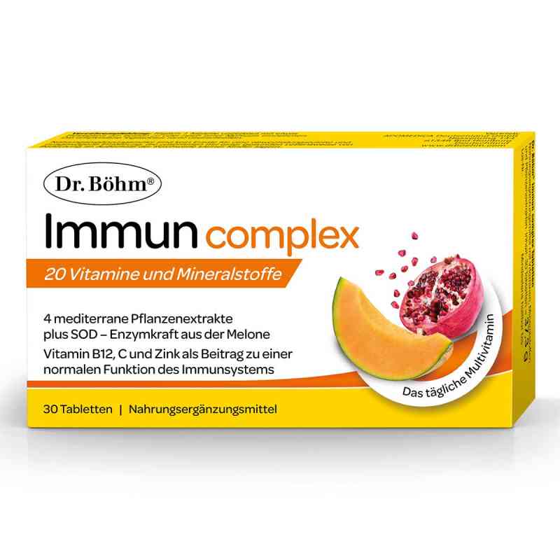 Dr. Böhm Immun Complex Tabletten 30 stk von Apomedica Pharmazeutische Produkte GmbH PZN 19383305