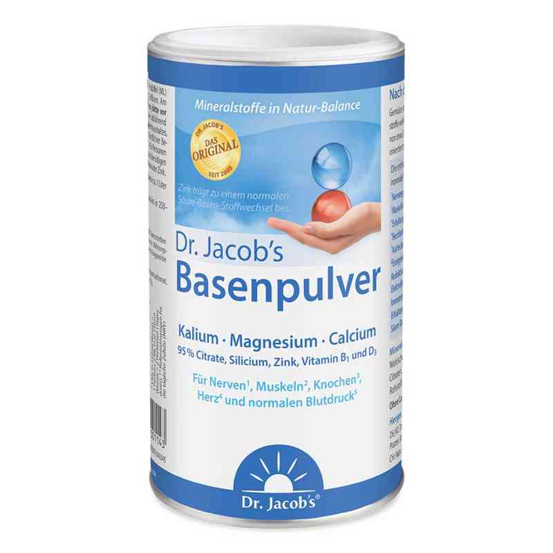 Dr. Jacob's Basenpulver Original Kalium Magnesium Calcium 300 g von Dr. Jacob's Medical GmbH PZN 00572771