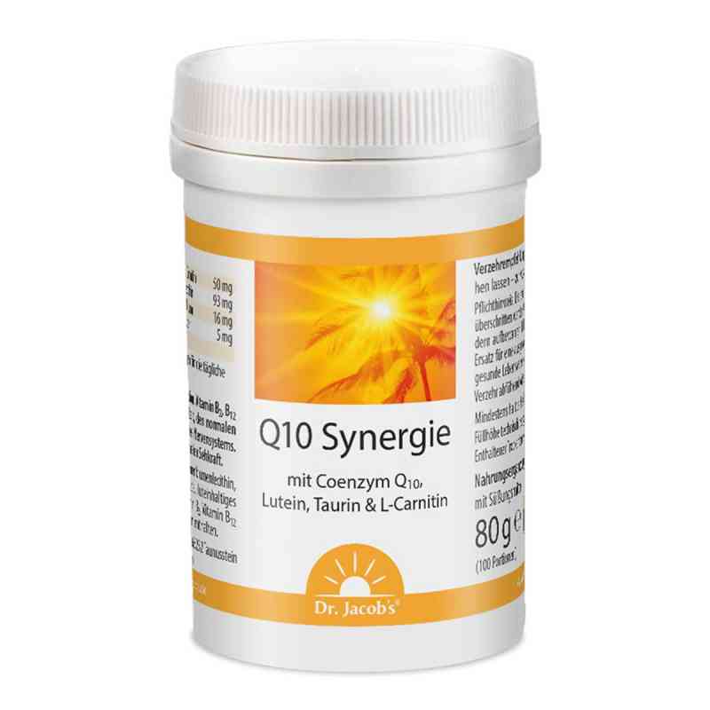 Dr. Jacob's Coenzym Q10 Synergie Lutein Taurin L-Carnitin B2 80 g von Dr. Jacob's Medical GmbH PZN 06412531