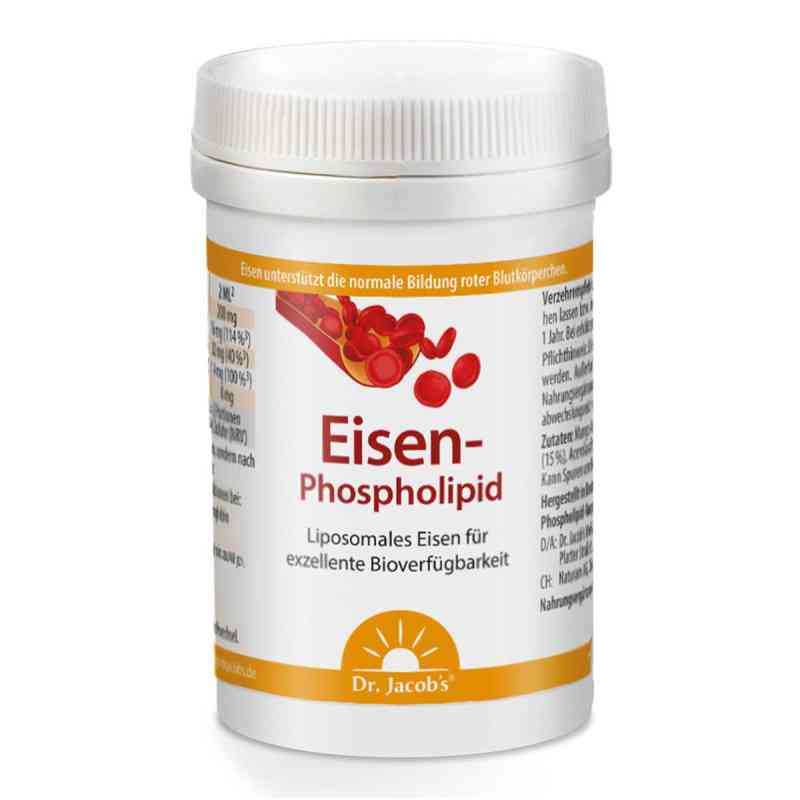 Dr. Jacob's Eisen-Phospholipid Mango Pulver liposomal vegan 64 g von Dr. Jacob's Medical GmbH PZN 16235188