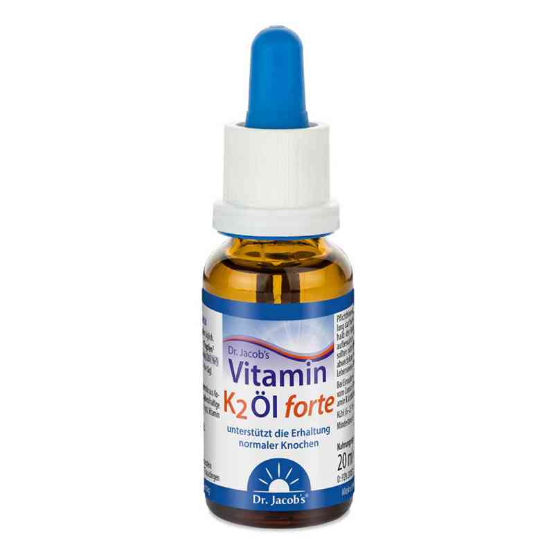 Dr. Jacob's Vitamin K2 Öl forte All-trans MK7 640 Tropfen 20 ml von Dr. Jacob's Medical GmbH PZN 20080975