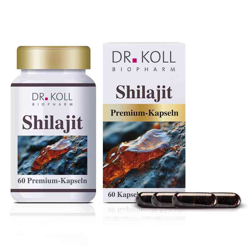 Dr. Koll Shilajit Premium Kapseln 60 stk von Dr. Koll Biopharm GmbH PZN 20060010