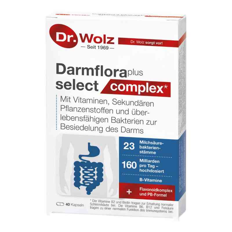 Dr. Wolz Darmflora Plus Select Complex 40 stk von Dr. Wolz Zell GmbH PZN 18084629
