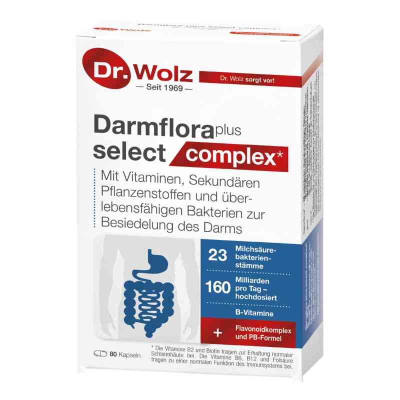 Dr. Wolz Darmflora Plus Select Complex 80 stk von Dr. Wolz Zell GmbH PZN 18084635
