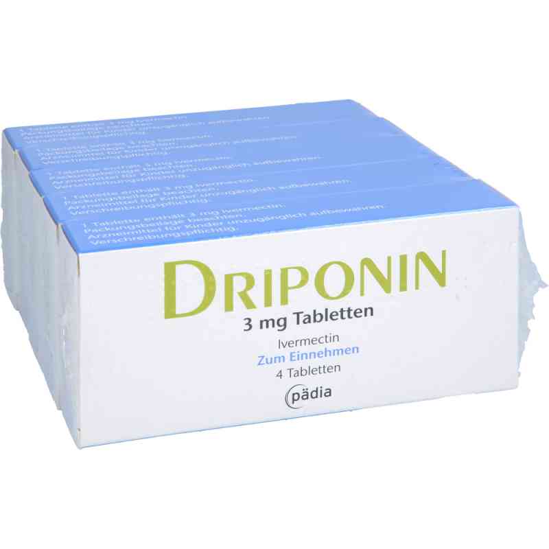 Driponin 3 Mg Tabletten 5X4 stk von Pädia GmbH PZN 17416319