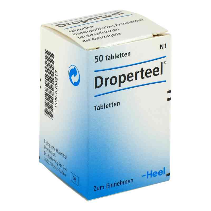 Droperteel Tabletten 50 stk von Biologische Heilmittel Heel GmbH PZN 00304817