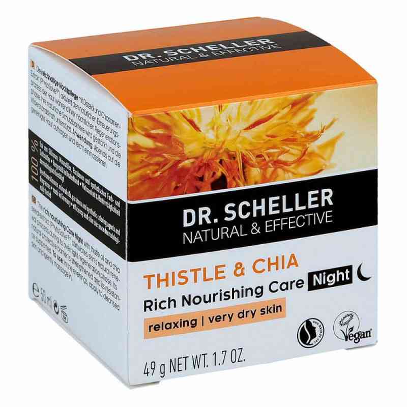 Dr.scheller Distel&chia reichhaltige Pflege Nacht 50 ml von BCG Baden-Baden Cosmetics Group  PZN 14064417
