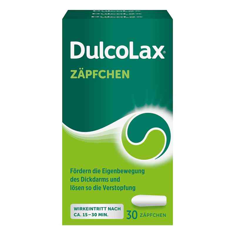 Dulcolax Zäpfchen Abführmittel bei Verstopfung mit Bisacodyl 30 stk von A. Nattermann & Cie GmbH PZN 06649635