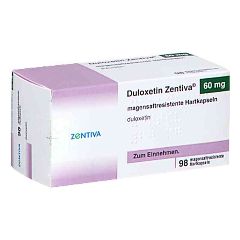 Duloxetin Zentiva 60 Mg Magensaftres.hartkapseln 98 stk von Abacus Medicine A/S PZN 17936929