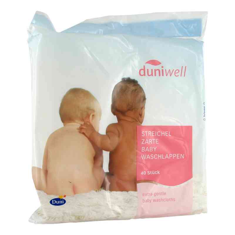 Duniwell Baby Waschlappen Streichelzart 40 stk von Duni GmbH PZN 06884193