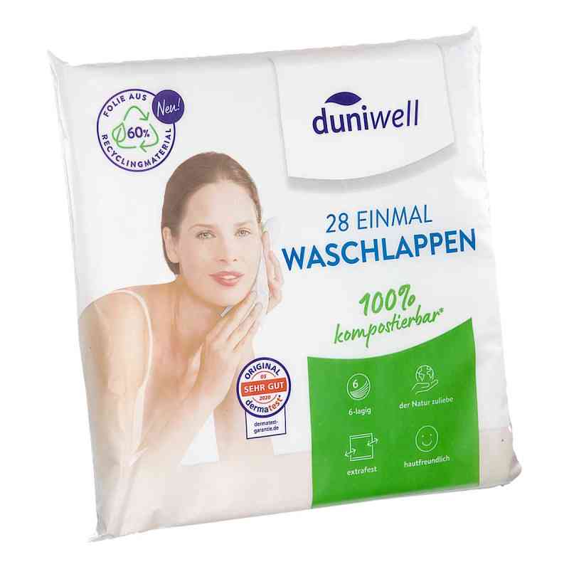 Duniwell Einmal Waschlappen Tissue 6lagig 28 stk von Duni GmbH PZN 18049797