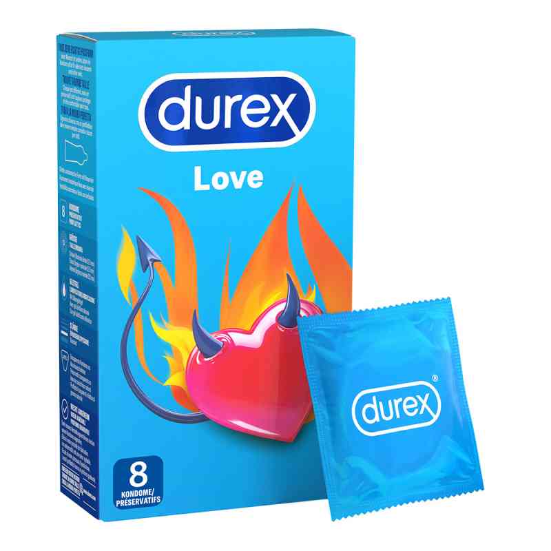 Durex Love Kondome 8 stk von Reckitt Benckiser Deutschland Gm PZN 12458891