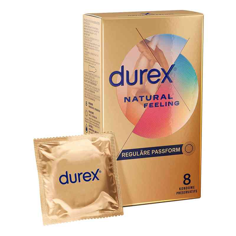 Durex Natural Feeling Kondome 8 stk von Reckitt Benckiser Deutschland GmbH PZN 18304108