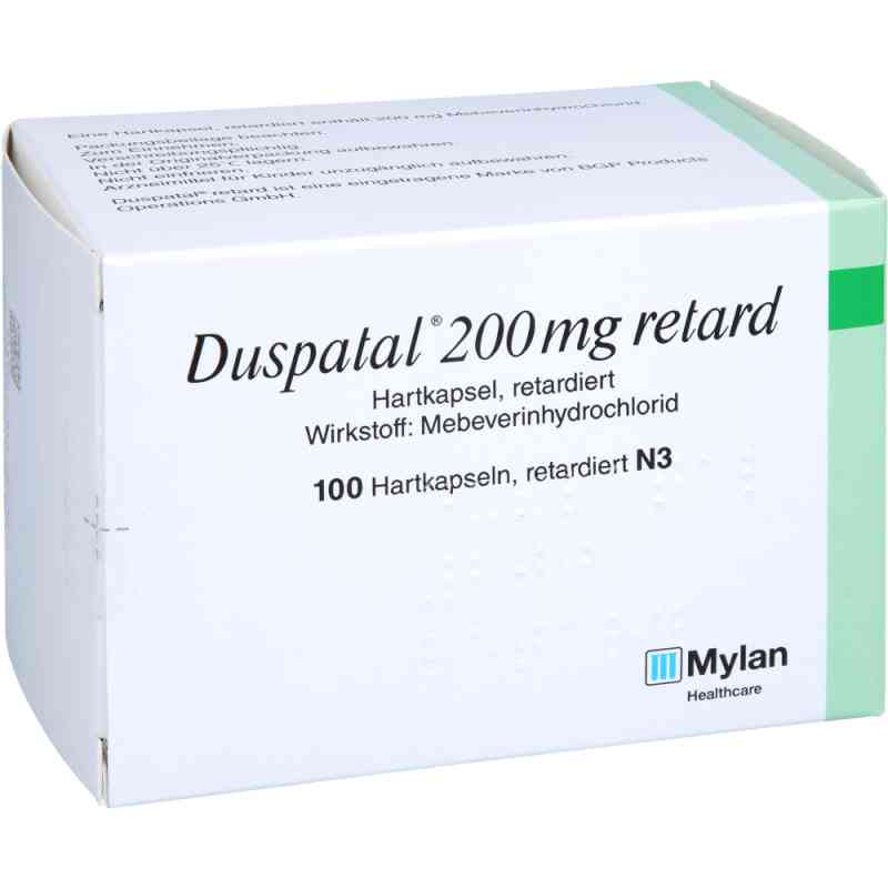 Duspatal 200 Mg Retard Hartkapseln 100 stk von Abacus Medicine A/S PZN 16811108