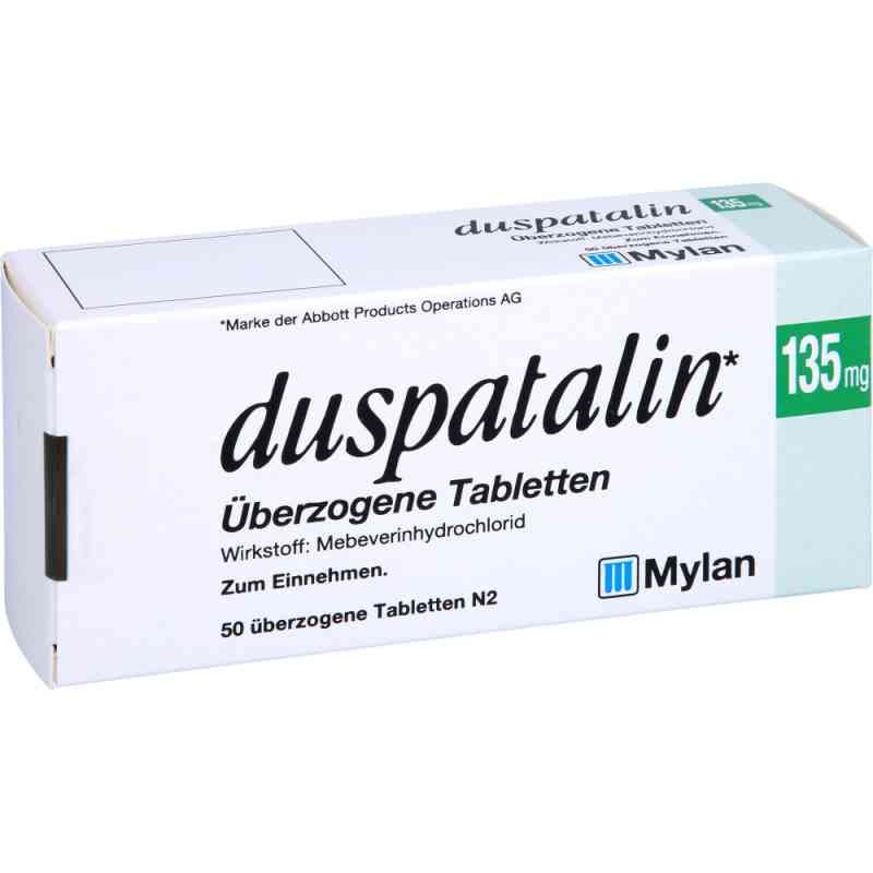 Duspatalin 135 mg überzogene Tabletten 50 stk von EMRA-MED Arzneimittel GmbH PZN 01184700