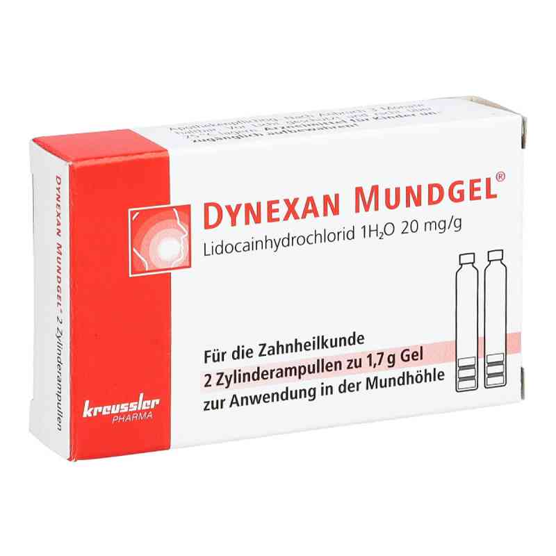 Dynexan Mundgel Zylinderampullen 2X1.7 g von Chem. Fabrik Kreussler & Co. Gmb PZN 11559816