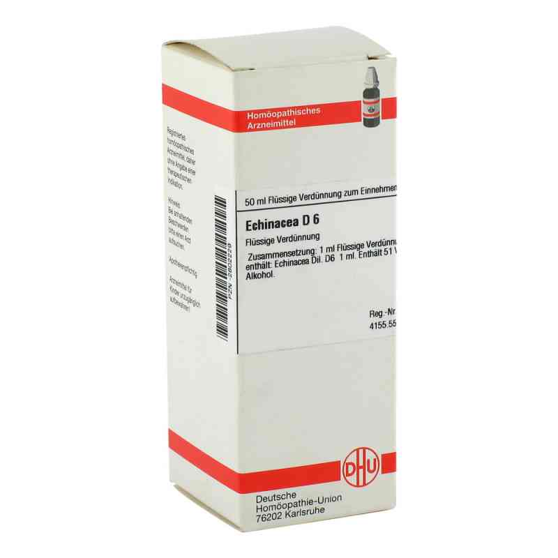 Echinacea Hab D6 Dilution 50 ml von DHU-Arzneimittel GmbH & Co. KG PZN 02802229