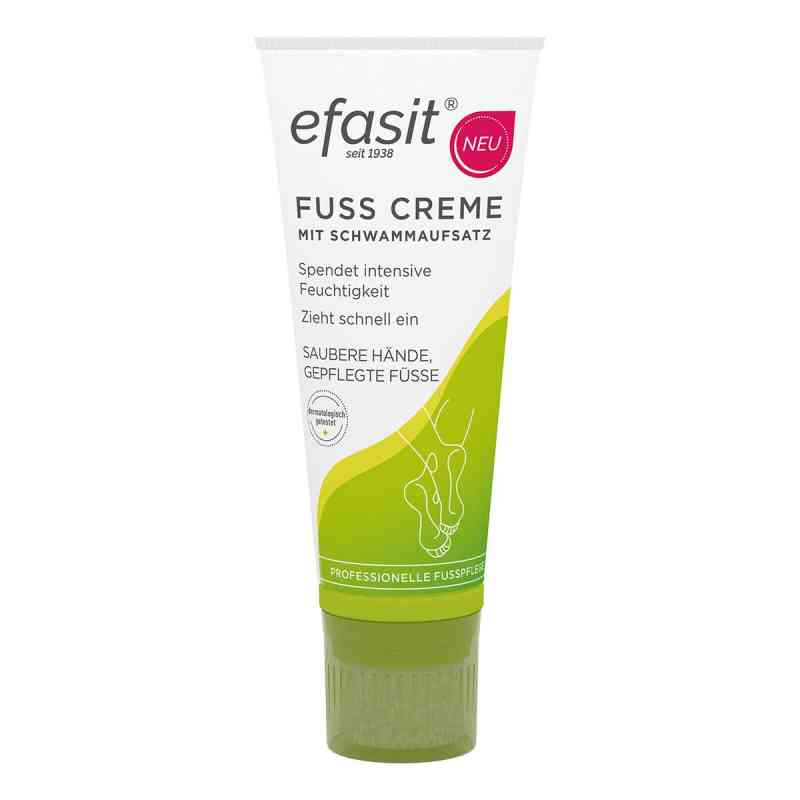 Efasit Fuß Creme mit Schwammaufsatz 75 ml von Kyberg Pharma Vertriebs GmbH PZN 18892737