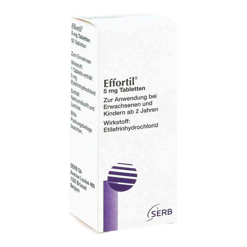 Effortil Tabletten bei niedrigem Blutdruck & Kreislaufstörungen 50 stk von SERB SA PZN 01327387