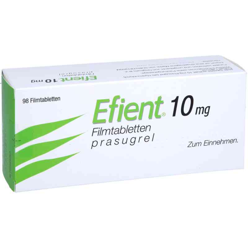 Efient 10 Mg Filmtabletten 98 stk von Originalis B.V. PZN 16870387