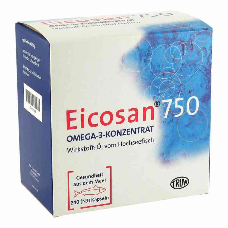 Eicosan 750 Omega-3-Konzentrat 240 stk von Med Pharma Service GmbH PZN 01211408