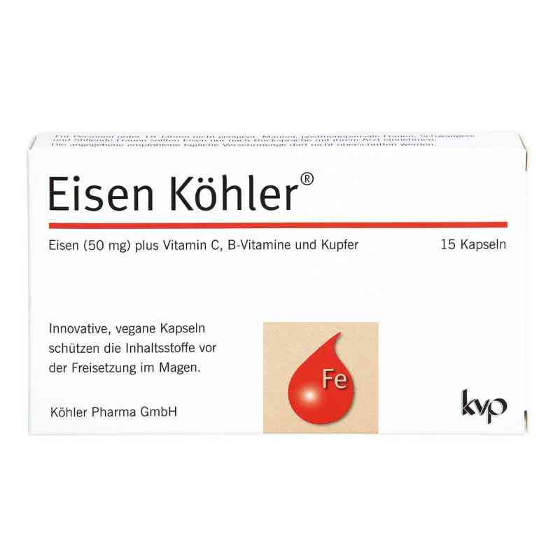 Eisen Köhler Kapseln 15 stk von Köhler Pharma GmbH PZN 19466362