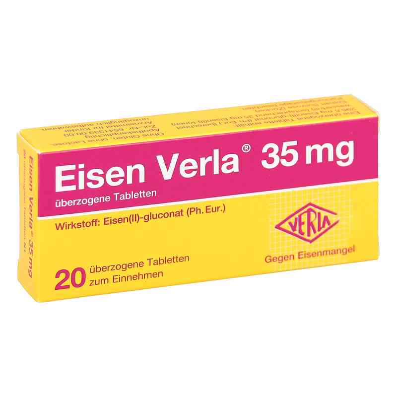Eisen Verla 35mg 20 stk von Verla-Pharm Arzneimittel GmbH &  PZN 11163863