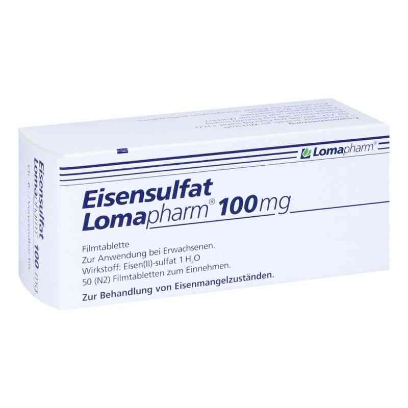 Eisensulfat Lomapharm 100mg 50 stk von LOMAPHARM GmbH PZN 01713423