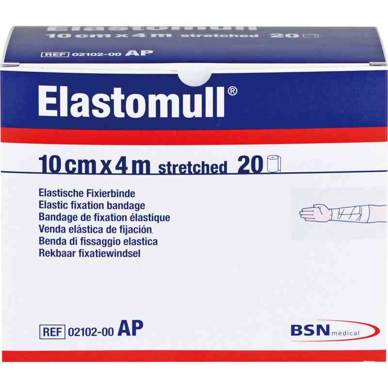 Elastomull 10 cmx4 m 2102 elastisch Fixierbinde 20 stk von B2B Medical GmbH PZN 12505892