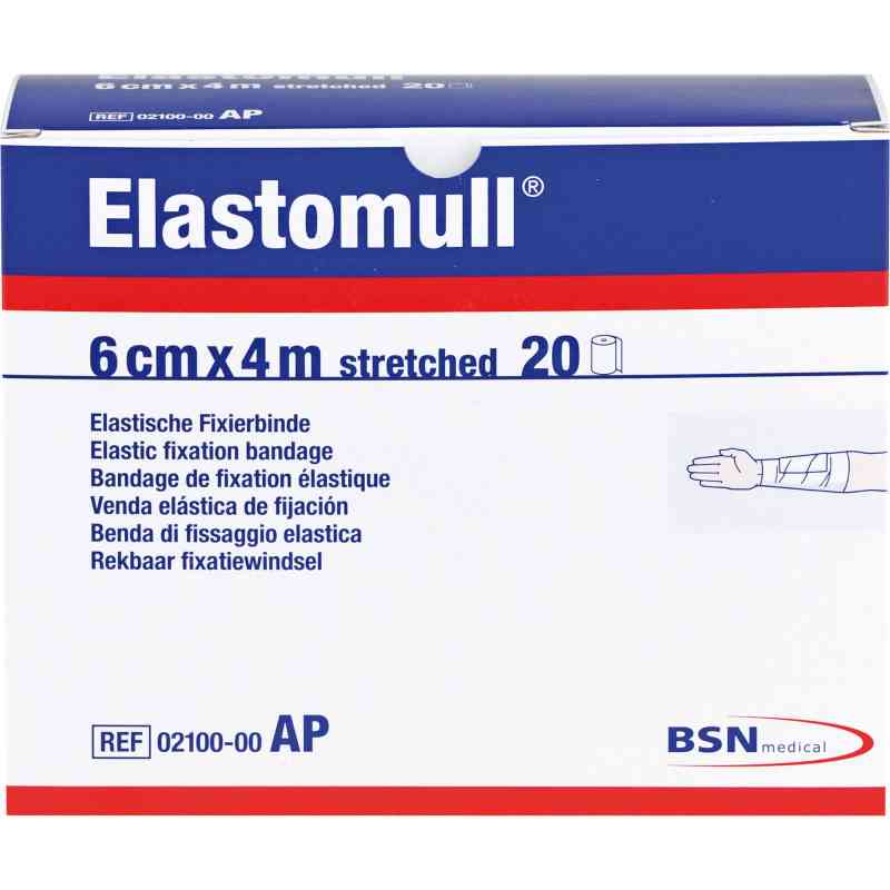 Elastomull 6 cmx4 m 2100 elastisch Fixierbinde 20 stk von 1001 Artikel Medical GmbH PZN 12656616