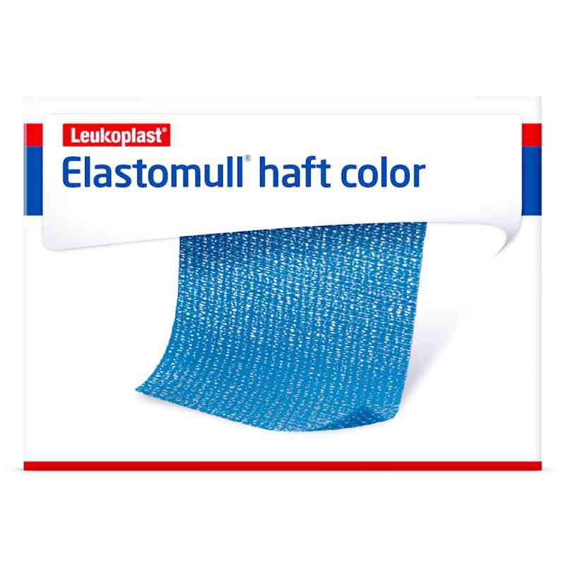 Elastomull haft 4mx8cm 72207-04 blau Fixierbinde 1 stk von BSN medical GmbH PZN 03393193