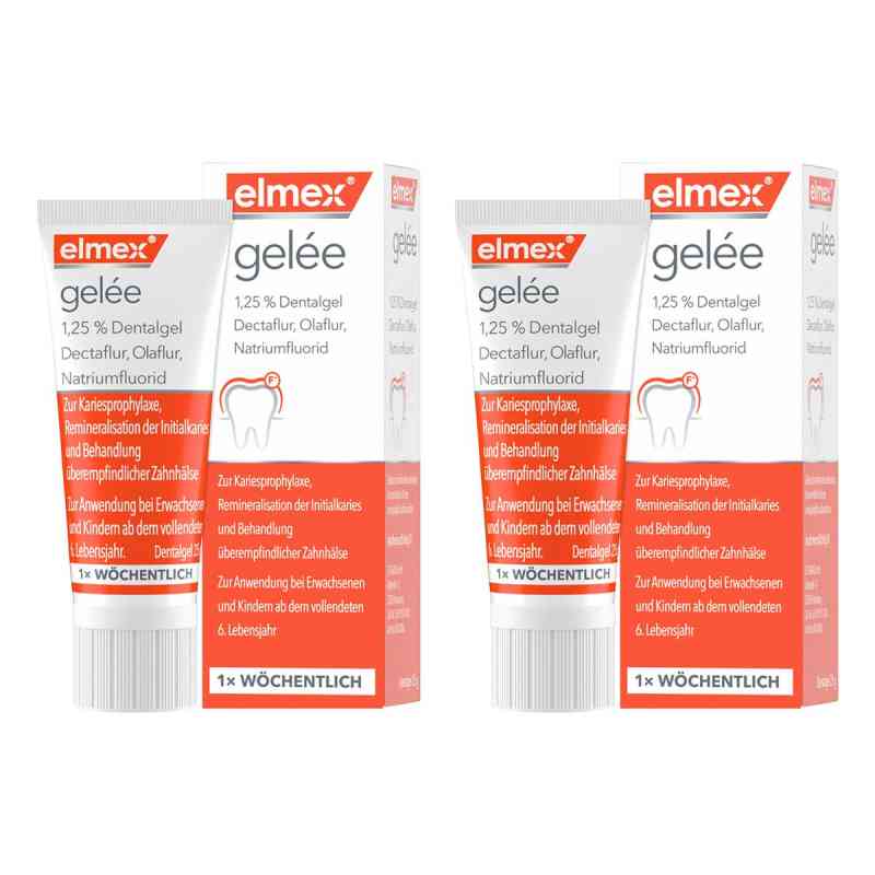 elmex gelée Fluorid Zahngel 2x25  g von CP GABA GmbH PZN 08101996