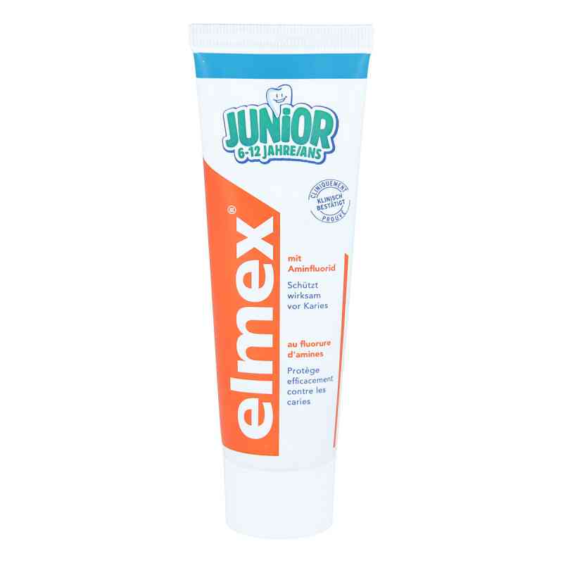 Elmex Junior Zahnpasta 6-12 Jahre 75 ml von Bios Medical Services GmbH PZN 06414116