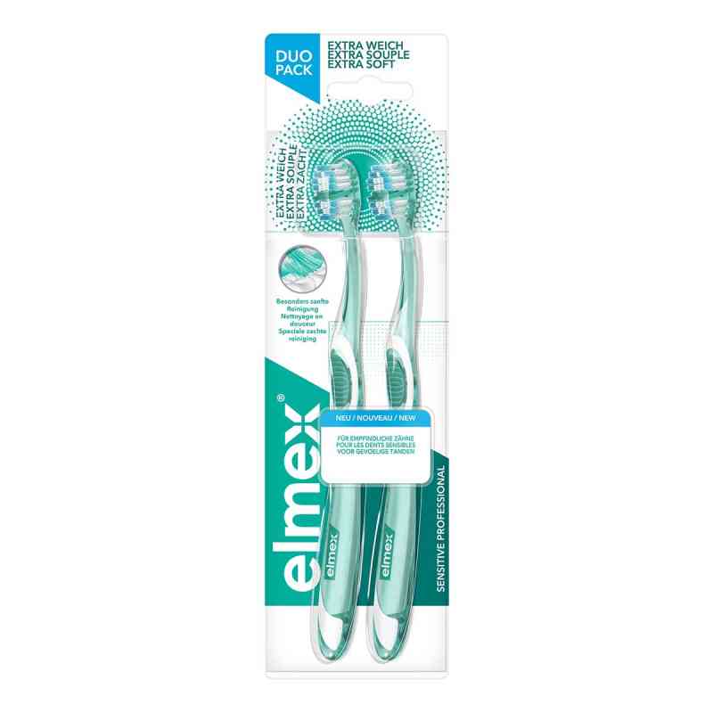 Elmex Sensitive Professional Zahnbürste Doppelpack 2 stk von CP GABA GmbH PZN 18011027