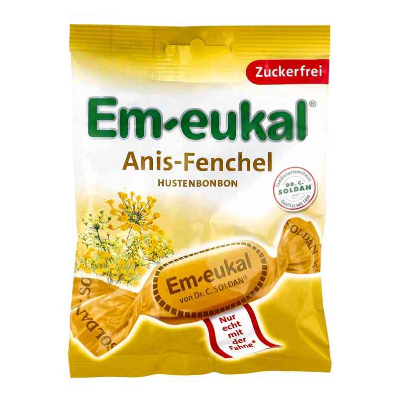 Em Eukal Bonbons Anis Fenchel zuckerfrei 75 g von Dr. C. SOLDAN GmbH PZN 03166505