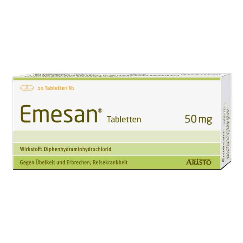 Emesan Reisetabletten 20 stk von Aristo Pharma GmbH PZN 02450977