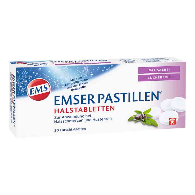 Emser Pastillen mit Salbei zuckerfrei 30 stk von Uriach Germany GmbH PZN 11675221