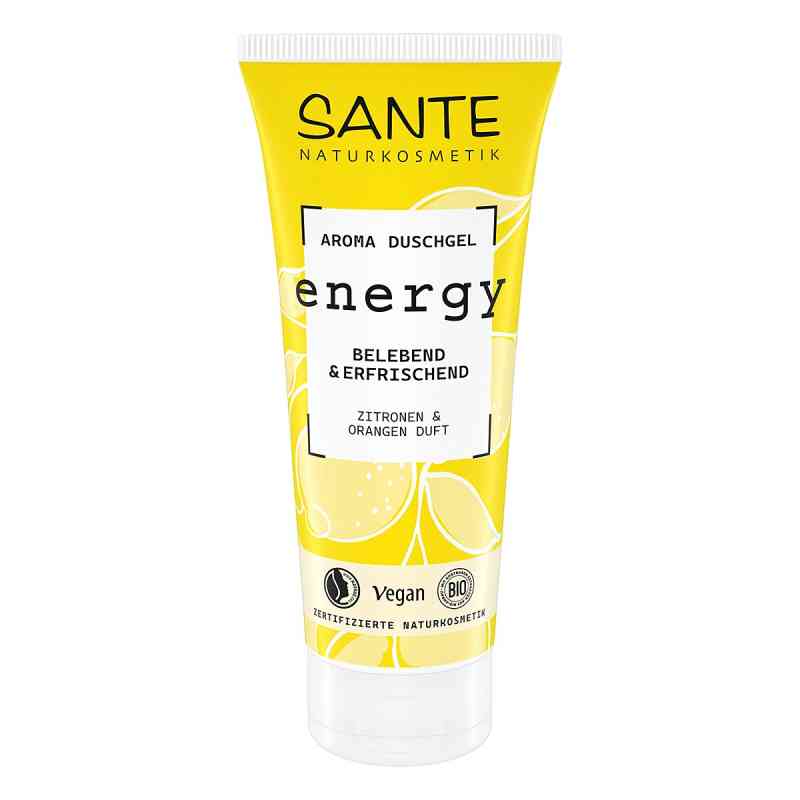 Energy Aroma Duschgel Bio-zitrone & Quitte 200 ml von LOGOCOS Naturkosmetik GmbH & Co. KG PZN 08107942