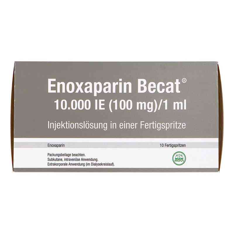 Enoxaparin Becat 10.000 I.e. 100mg/ml iniecto -lsg.fs 10 stk von ROVI GmbH PZN 17976478