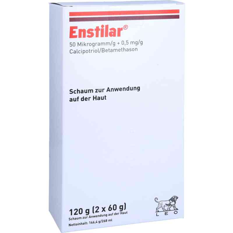 Enstilar 50 Μg/g + 0,5 Mg/g Schaum Z.anw.a.d.haut 2X60 g von axicorp Pharma B.V. PZN 18065715