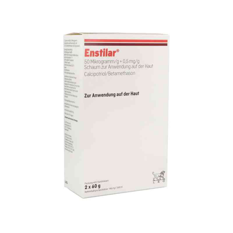 Enstilar 50 [my]g/g+0,5 mg/g Schaum zur, zum Anw.auf d.Ha 2X60 g von LEO Pharma GmbH PZN 11897105