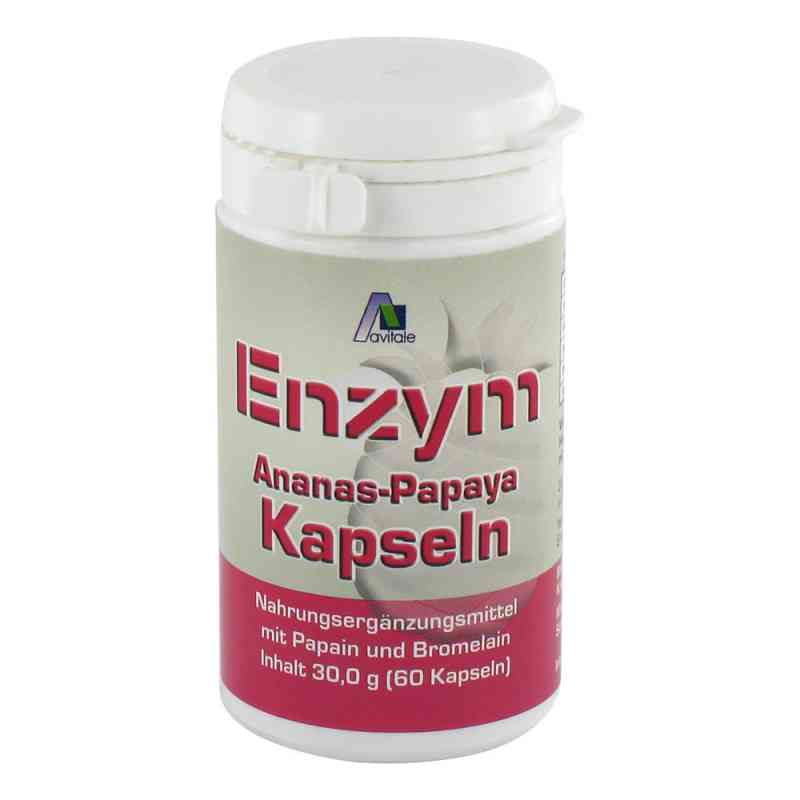 Enzym Ananas Papaya Kapseln 60 stk von Avitale GmbH PZN 00492233