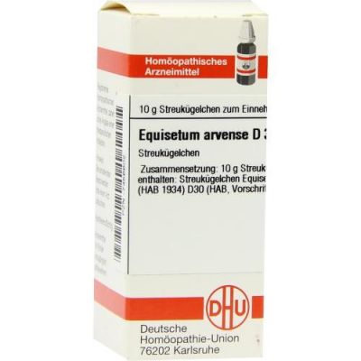 Equisetum Arvense D30 Globuli 10 g von DHU-Arzneimittel GmbH & Co. KG PZN 07456602