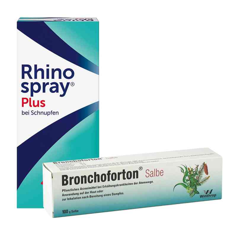Erkältungsset Bronchoforton +Rhinospray 2 stk von  PZN 08101011